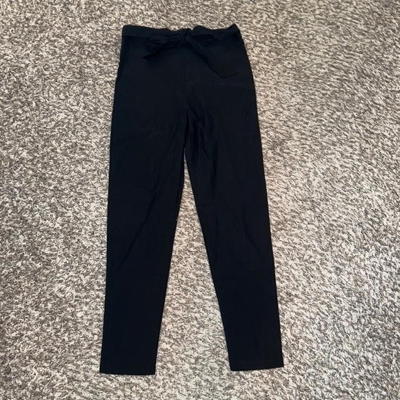 white birch Pants - High waisted black pants